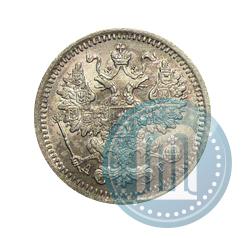 Фото 5 копеек 1889 года СПБ-АГ 