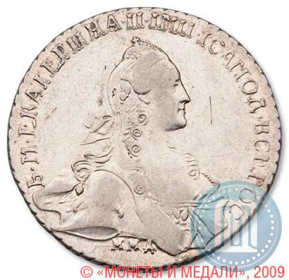 Picture 1 rouble 1767 year ММД-EI 