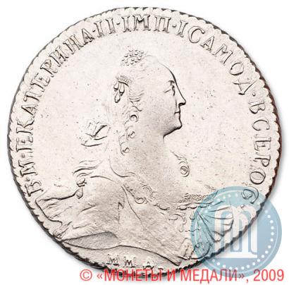 Picture 1 rouble 1768 year ММД-EI 