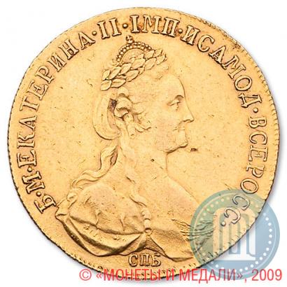 Фото 10 рублей 1778 года СПБ 