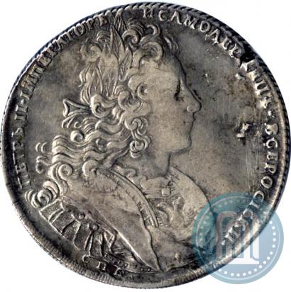 Picture 1 rouble 1727 year СПБ "Petersburg type"