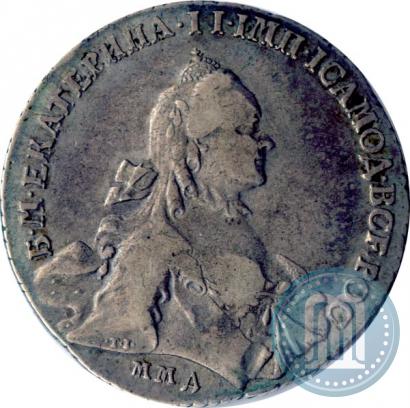 Фото 1 рубль 1762 года ММД-ДМ 