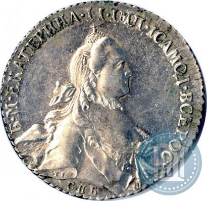 Фото 1 рубль 1764 года СПБ-ЯI 
