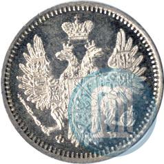 Picture 5 kopecks 1856 year СПБ-ФБ 