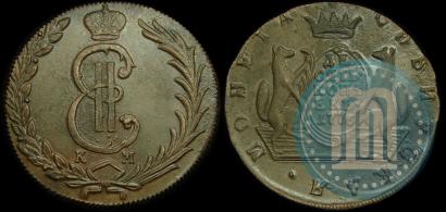Picture 10 kopecks 1776 year КМ 