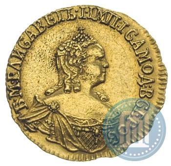 Фото 1 рубль 1756 года  