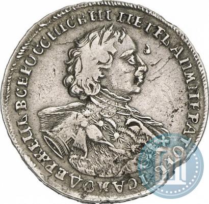 Picture Poltina 1723 year  "Portrait with ermine mantle"