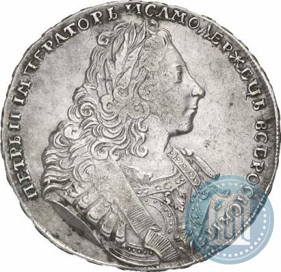 Фото 1 рубль 1729 года  "Тип 1729"