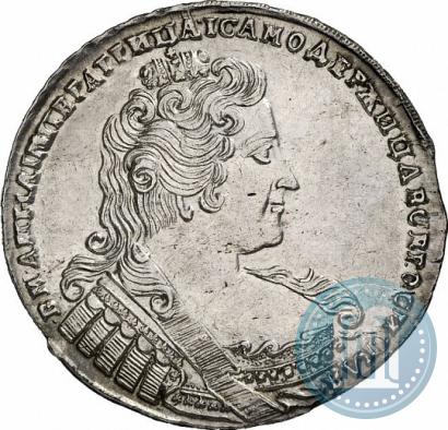 Picture 1 rouble 1733 year  