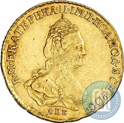 Picture 2 roubles 1785 year СПБ 