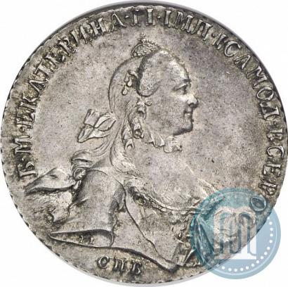 Фото 1 рубль 1764 года СПБ-СА 