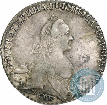 Picture 1 rouble 1771 year СПБ-АШ 