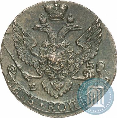 Picture 5 kopecks 1795 year ЕМ 