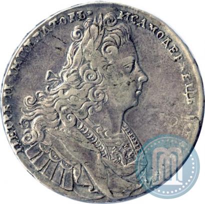 Фото 1 рубль 1728 года  "Тип 1727"