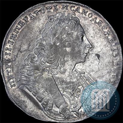 Picture 1 rouble 1729 year  "Type of 1729"