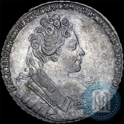 Picture 1 rouble 1731 year  