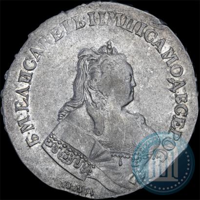 Picture 1 rouble 1744 year ММД 