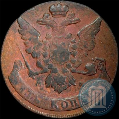 Picture 5 kopecks 1759 year ММ 