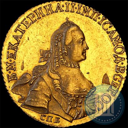 Picture 5 roubles 1762 year СПБ 