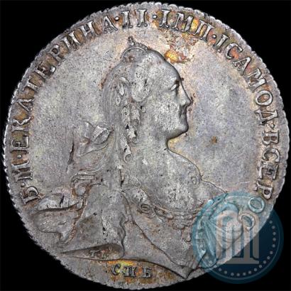 Picture 1 rouble 1766 year СПБ-АШ 