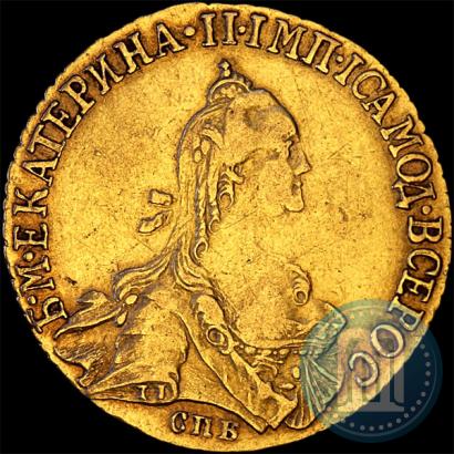 Picture 5 roubles 1767 year СПБ 