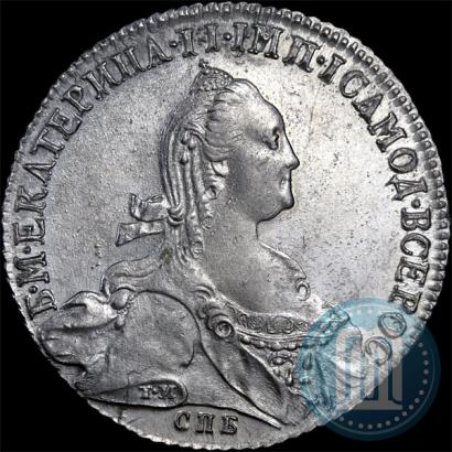 Picture 1 rouble 1775 year СПБ-ФЛ 