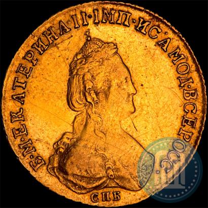 Picture 5 roubles 1785 year СПБ 