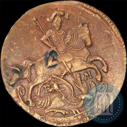 Picture 1 kopeck 1795 year ЕМ 