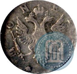 Picture 4 kopecks 1757 year  "For Livonia"