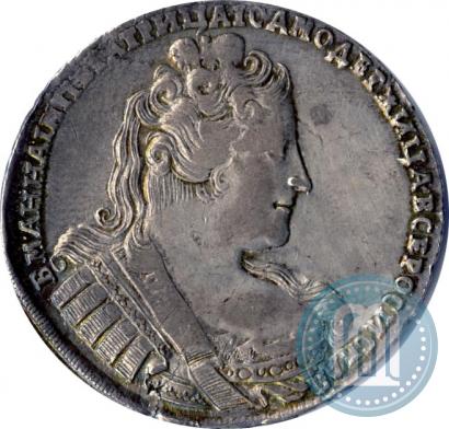Picture 1 rouble 1733 year  