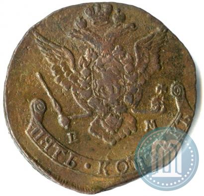 Фото 5 копеек 1779 года ЕМ 