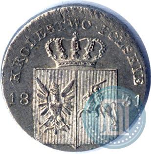 Picture 10 groszy 1831 year KG "Polish uprising"