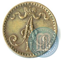 Picture 1 penni 1867 year  
