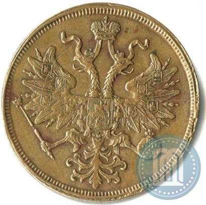 Picture 5 kopecks 1865 year ЕМ 