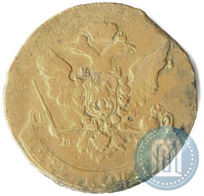 Фото 5 копеек 1760 года ММ 
