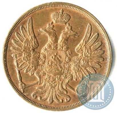 Фото 2 копейки 1854 года ВМ 