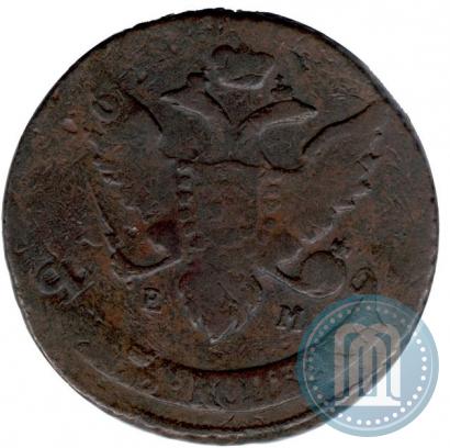 Фото 5 копеек 1794 года ЕМ "Павловский перечекан"