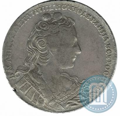 Фото 1 рубль 1730 года  