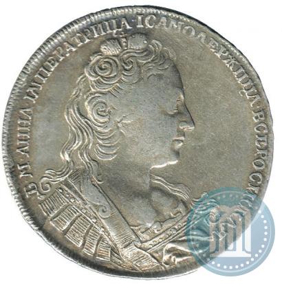 Фото 1 рубль 1730 года  