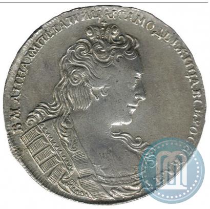 Фото 1 рубль 1730 года  