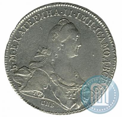 Фото 1 рубль 1773 года СПБ-ЯЧ-Т.И. 