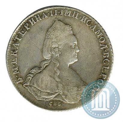 Picture 1 rouble 1786 year СПБ-ЯА 