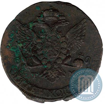 Picture 5 kopecks 1787 year ТМ 