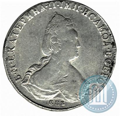 Фото 1 рубль 1788 года СПБ-ЯА 