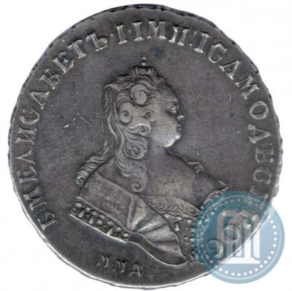 Picture 1 rouble 1743 year ММД 