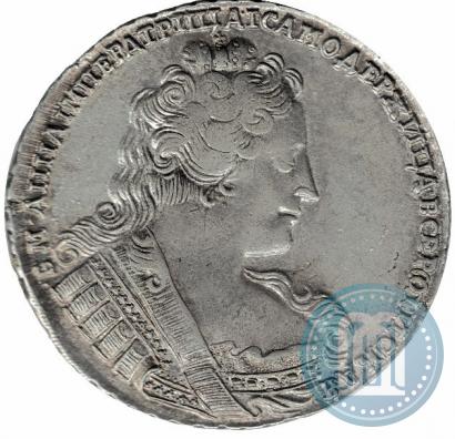 Фото 1 рубль 1733 года  