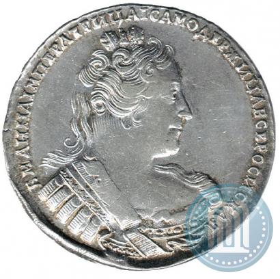 Picture 1 rouble 1733 year  
