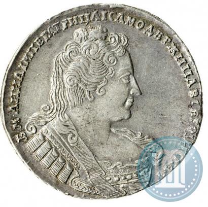 Picture 1 rouble 1733 year  