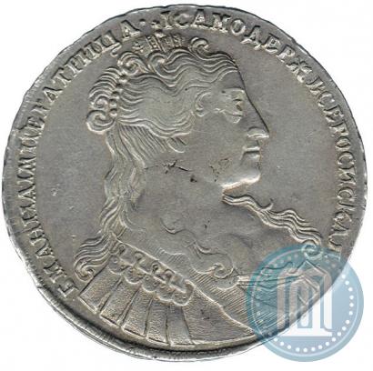 Picture 1 rouble 1734 year  "Type of 1734"