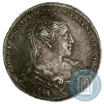 Picture 1 rouble 1734 year  "Type of 1734"